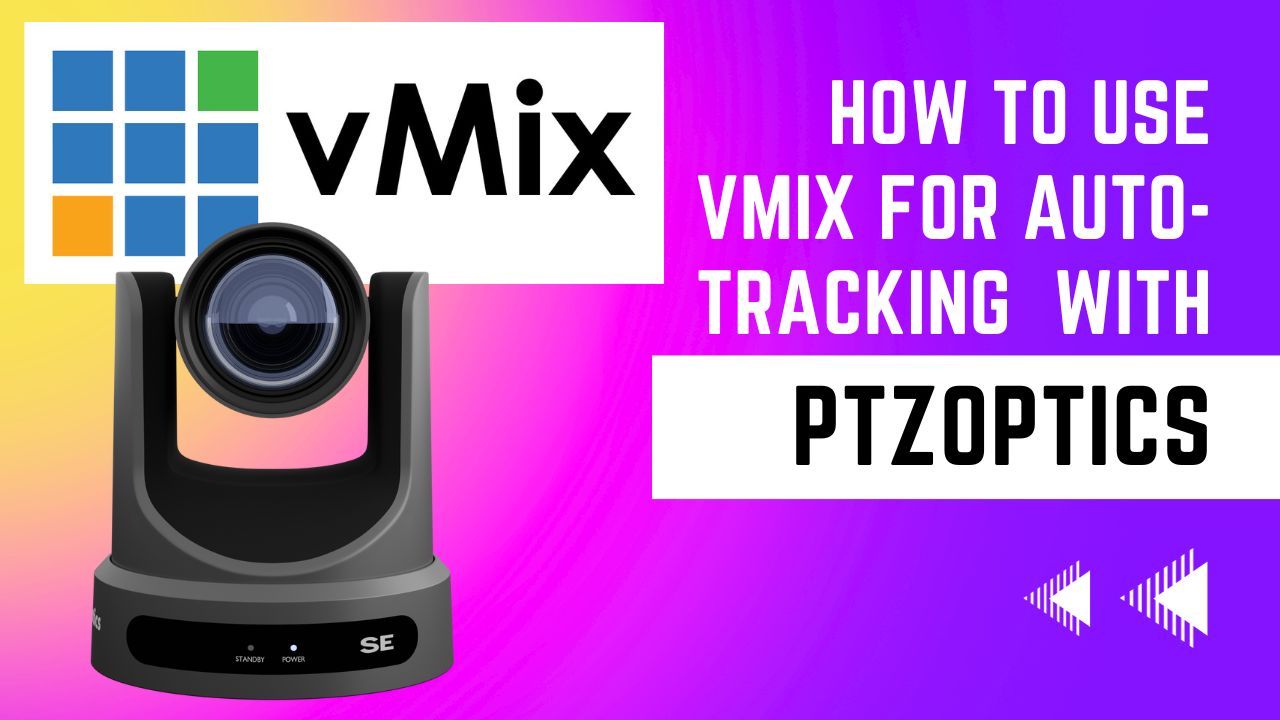 how to add auto tracking to vMix