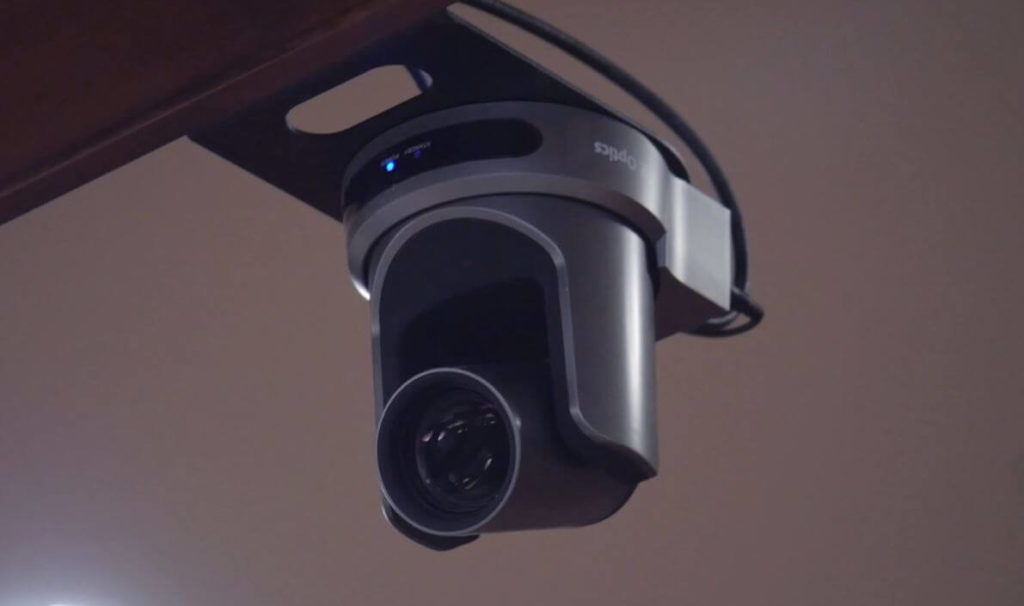 PTZ Camera Installed in Court Room
