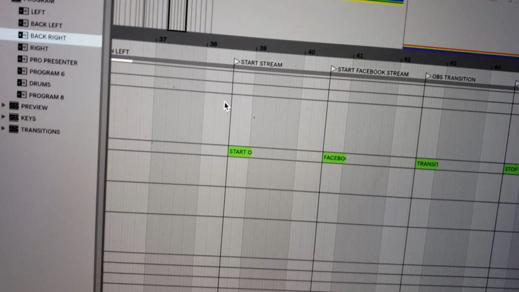 Start Live Streaming from Ableton